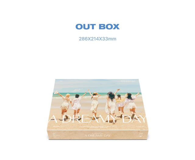 IVE FIRST PHOTO BOOK A DREAMY DAY IVE
