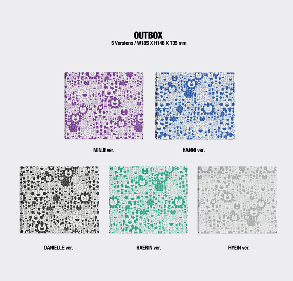 Supernatural NJ X MURAKAMI Cross Bag ver. MINJI ver. NewJeans