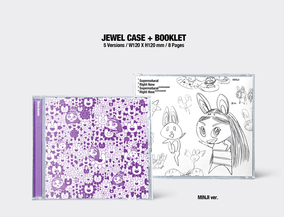 Supernatural NJ X MURAKAMI Cross Bag ver. MINJI ver. NewJeans