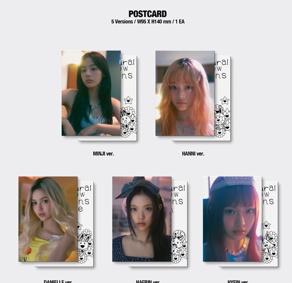 Supernatural NJ X MURAKAMI Cross Bag ver. MINJI ver. NewJeans