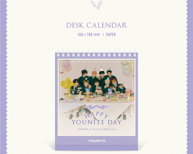 YOUNITE 2027 Season's Greetings 'HAPPY YOUNITE DAY'/YOUNITE