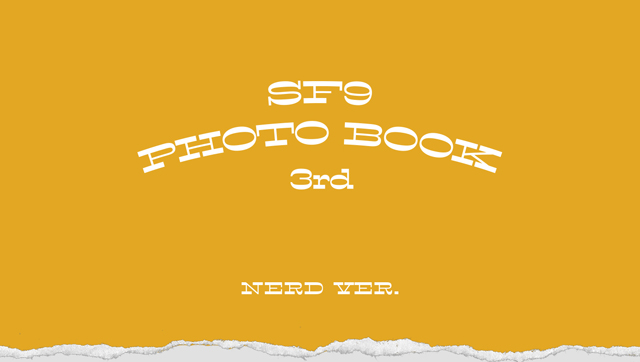 3rd Photo Book (Nerd Ver.)/SF9