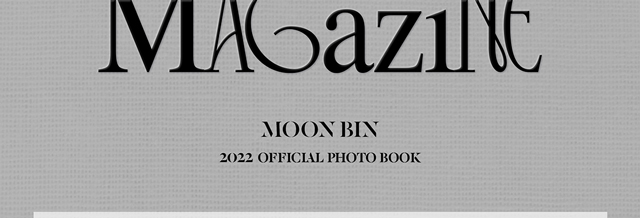 MOON BIN 2022 OFFICIAL PHOTO BOOK [MAGAZINE]/MOONBIN(ASTRO)