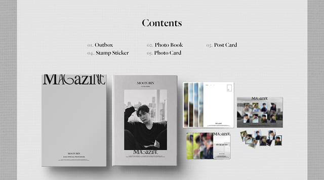 MOON BIN 2023 OFFICIAL PHOTO BOOK [MAGAZINE]/MOONBIN(ASTRO)
