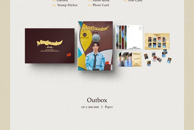 ROCKY 2023 OFFICIAL PHOTO BOOK [MAGAZINE/ROCKY (ASTRO)