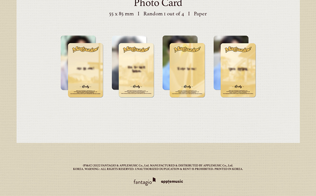 ROCKY 2030 OFFICIAL PHOTO BOOK [MAGAZINE/ROCKY (ASTRO)