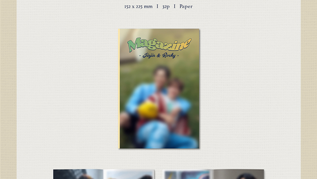 2025 OFFICIAL PHOTO BOOK [MAGAZINE] (SET Ver.)/JINJIN&ROCKY (ASTRO)
