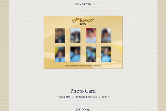 2035 OFFICIAL PHOTO BOOK [MAGAZINE] (SET Ver.)/JINJIN&ROCKY (ASTRO)