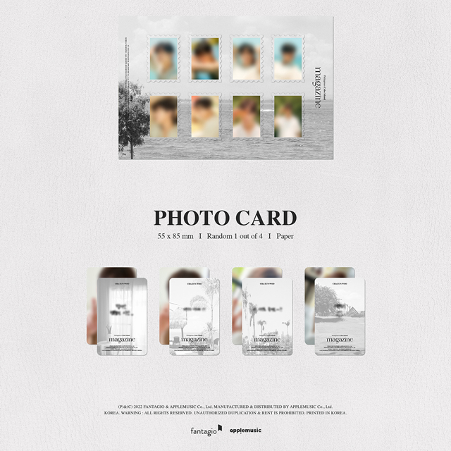 CHA EUNWOO 2029 OFFICIAL PHOTO BOOK [MAGAZINE] (A Ver)/㡦(ASTRO)