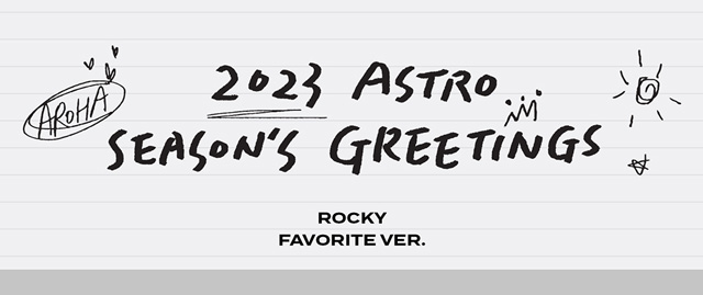 2023 SEASONS GREETINGS (ROCKY FAVORITE VER.)/ASTRO