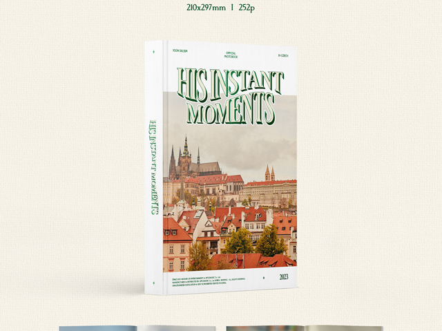 OFFICIAL PHOTO BOOK HIS INSTANT MOMENTS YOON DUJUN