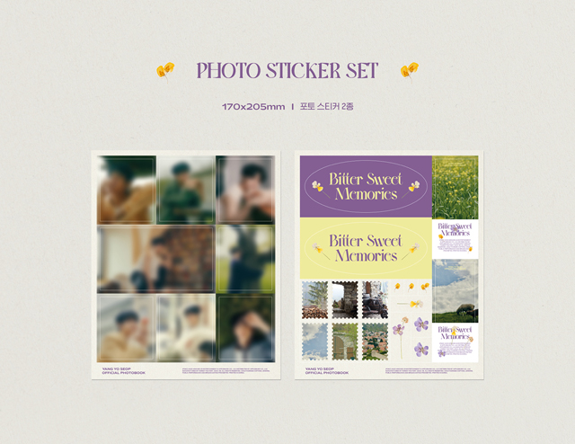 OFFICIAL PHOTO BOOK Bitter Sweet Memories YANG YOSEOP