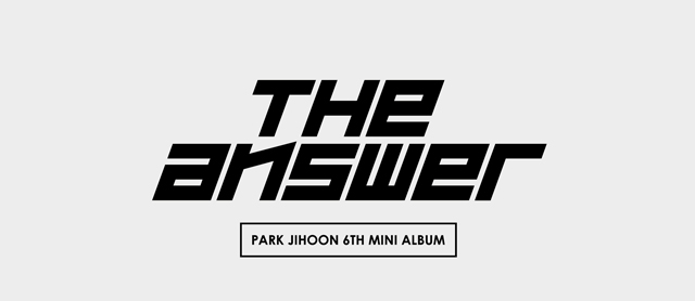 THE ANSWER DAY ver./PARK JI HOON