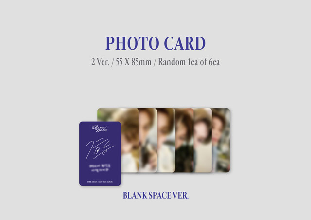 Blank or Black BLANK SPACE ver./PARK JI HOON