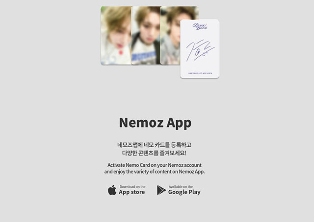 Blank or Black Nemo Album Full ver. /PARK JI HOON