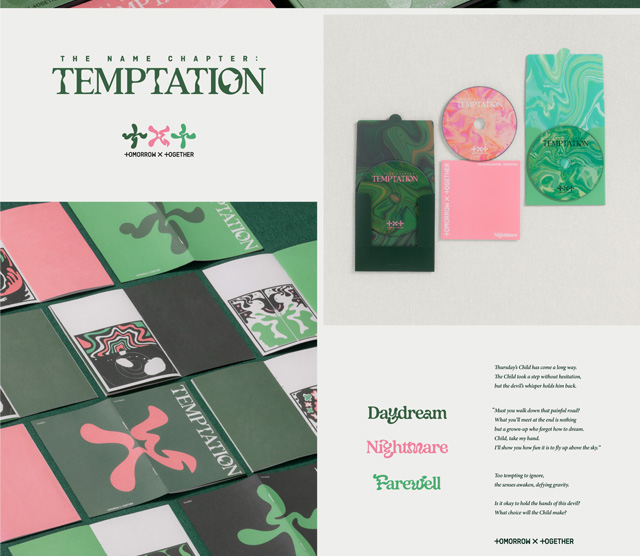 The Name Chapter: TEMPTATION Daydream ver/TXT
