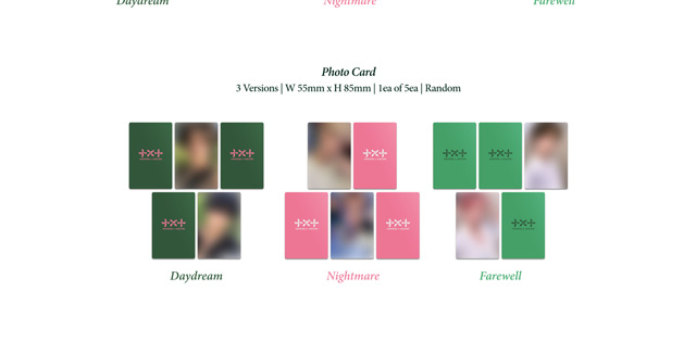 The Name Chapter: TEMPTATION Daydream ver/TXT