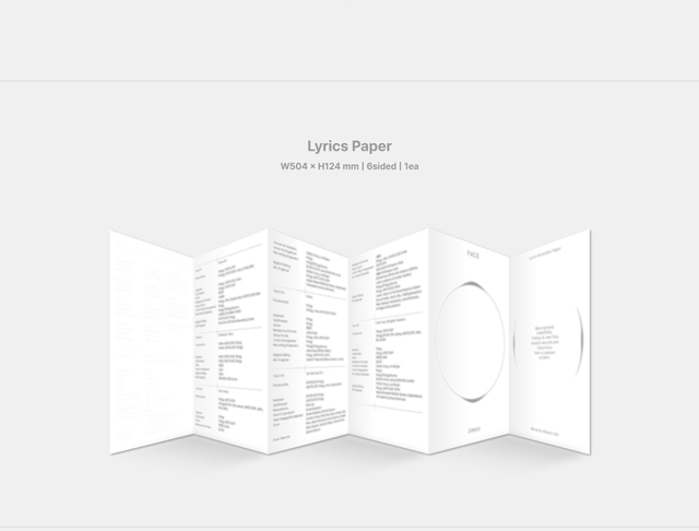 FACE(Weverse Albums ver.)/JIMIN(BTS)