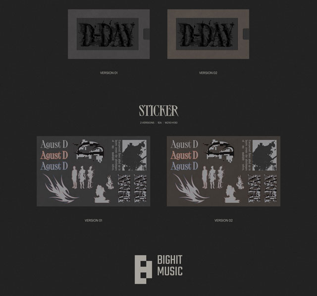 D-DAYVERSION 11/Agust D / SUGA BTS 