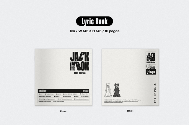 Jack In The Box HOPE Edition j-hope BTS