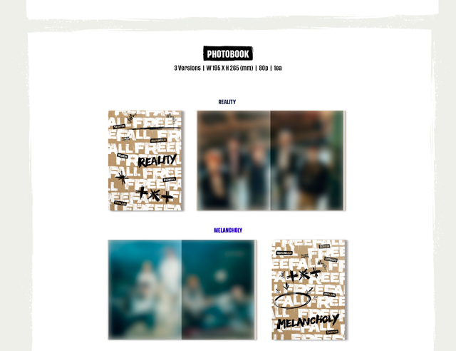 The Name Chapter FREEFALL REALITY ver. TOMORROW X TOGETHER