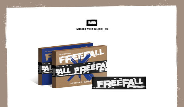 The Name Chapter FREEFALL Weverse Albums ver. TOMORROW X TOGETHER