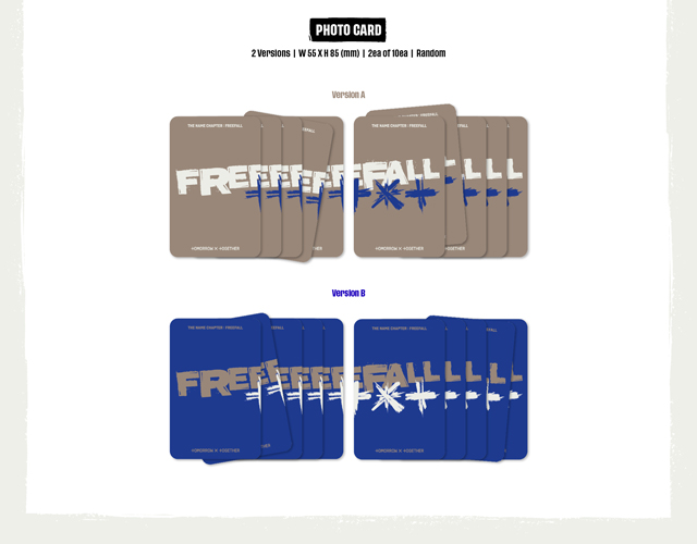 The Name Chapter FREEFALL Weverse Albums ver. TOMORROW X TOGETHER