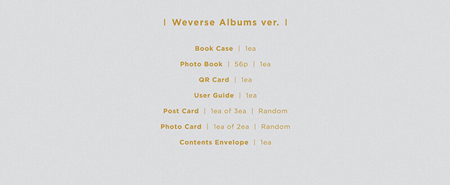 GOLDEN Weverse Albums ver. BTS JUNGKOOK