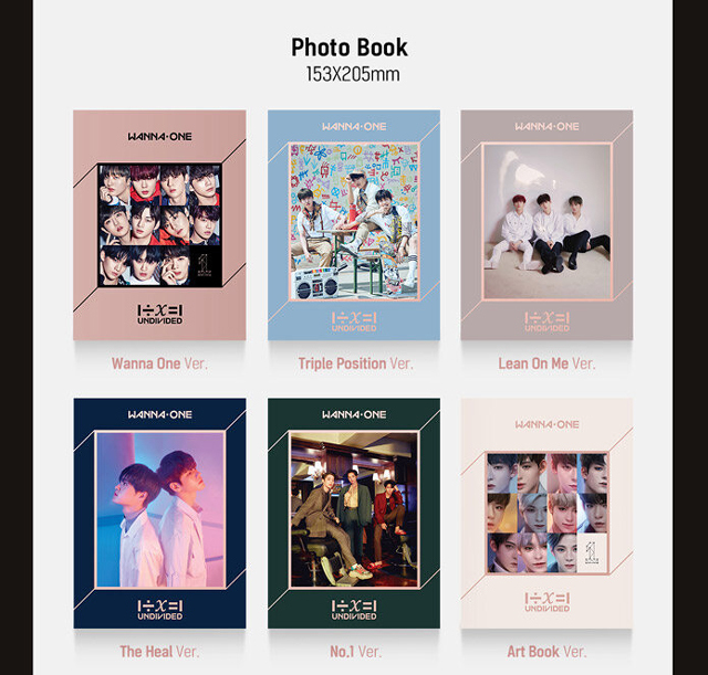 1÷χ=4 (Undivided): Special Album (Triple Position Ver.)／Wanna One
