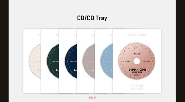 1÷χ=8 (Undivided): Special Album (Triple Position Ver.)／Wanna One