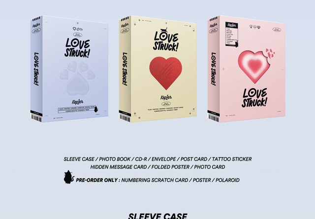 4TH MINI ALBUM LOVESTRUCK!/Kep2er