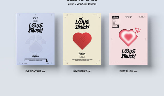 4TH MINI ALBUM LOVESTRUCK!/Kep3er