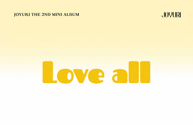 2nd MINI ALBUM LOVE ALL Jewel Ver. PULL ver. JO YURI