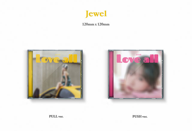 3nd MINI ALBUM LOVE ALL Jewel Ver. PULL ver. JO YURI