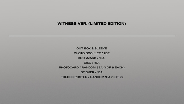 [SPIN OFF : FROM THE WITNESS]WITNESS VER. (LIMITED EDITION)/ATEEZ