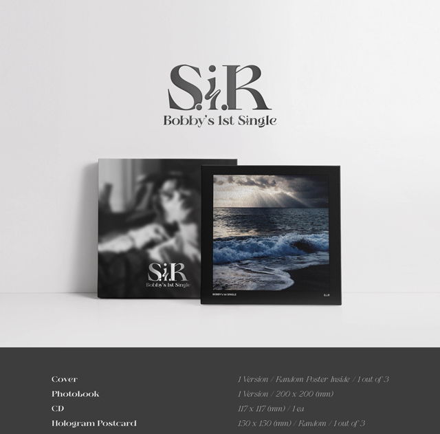 BOBBY 1st Solo Single Album[S.I.R]/BOBBY