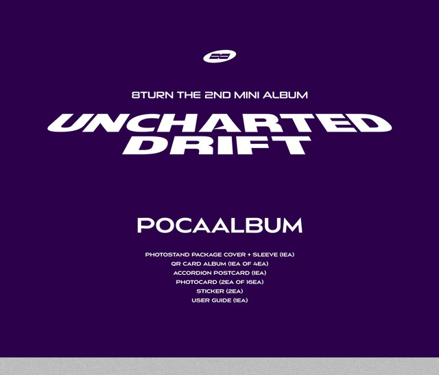 UNCHARTED DRIFT POCA Album ver. 8TURN