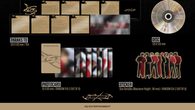 THE WORLD EP.FIN WILL Digipak VER. ATEEZ