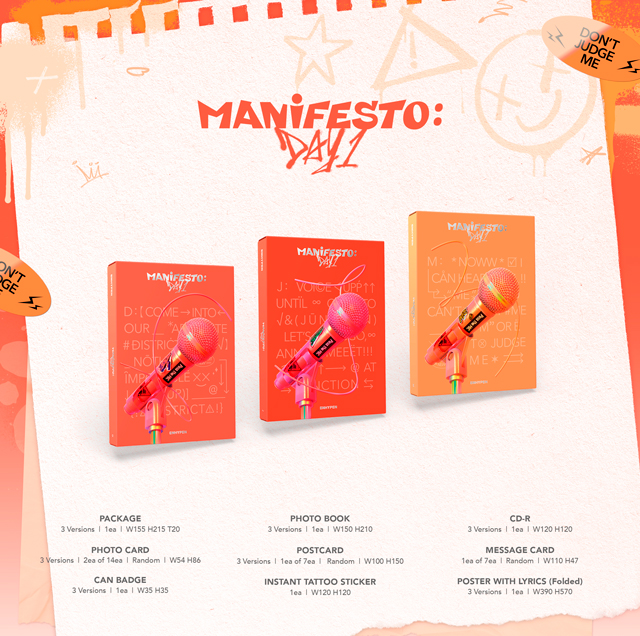 MANIFESTO : DAY 1 [D Ver.]/ENHYPEN