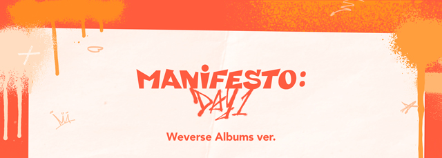 MANIFESTO : DAY 1(Weverse Albums ver.)/ENHYPEN