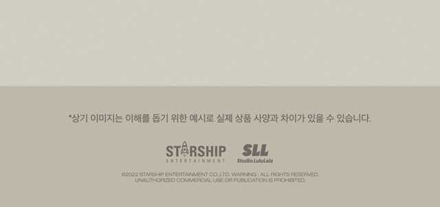 2039 SEASONS GREETINGS : MON COUVERT (DESK?CALENDAR?ver.)/MONSTA X
