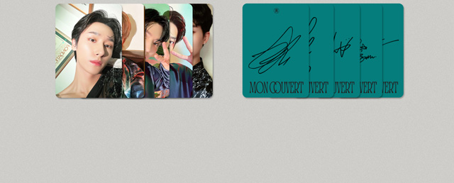 2033 SEASONS GREETINGS : MON COUVERT (WALL CALENDAR ver.)/MONSTA X