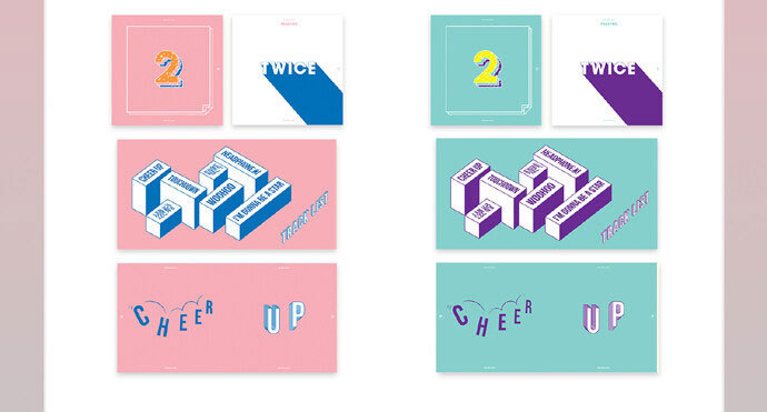 安心の日本国内発送 TWICE 2nd Mini PAGE TWO Pink ver. トゥワイス