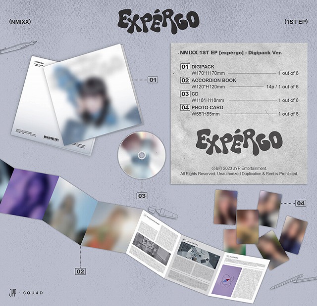 expergo (Digipack Ver.)/NMIXX