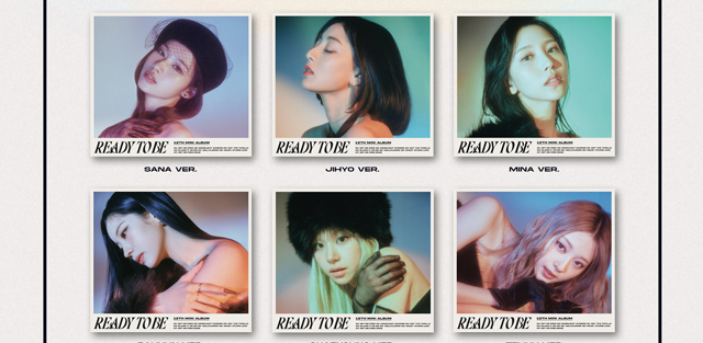 READY TO BE(Digipack Ver.) 