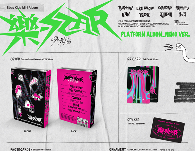 -STAR PLATFORM ALBUM_NEMO VER. Stray Kids