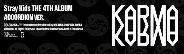 4th Full Album KARMA ACCORDION VER.  Stray Kids