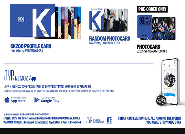 6th Full Album KARMA SKZOO ver Stray Kids