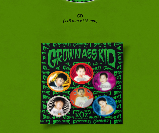 ZICO 9th Mini Album [Grown Ass Kid]/ZICO