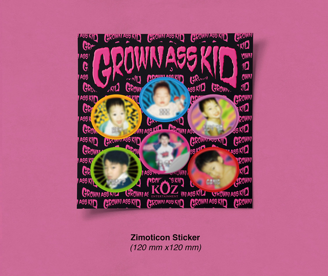 ZICO 9th Mini Album [Grown Ass Kid] (Jewel Ver.)/ZICO